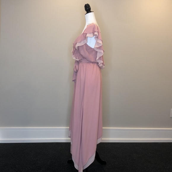 FINAL SALE! Pink Rebecca Minkoff Maxi Dress (SIZE 6) - Picture 2 of 5